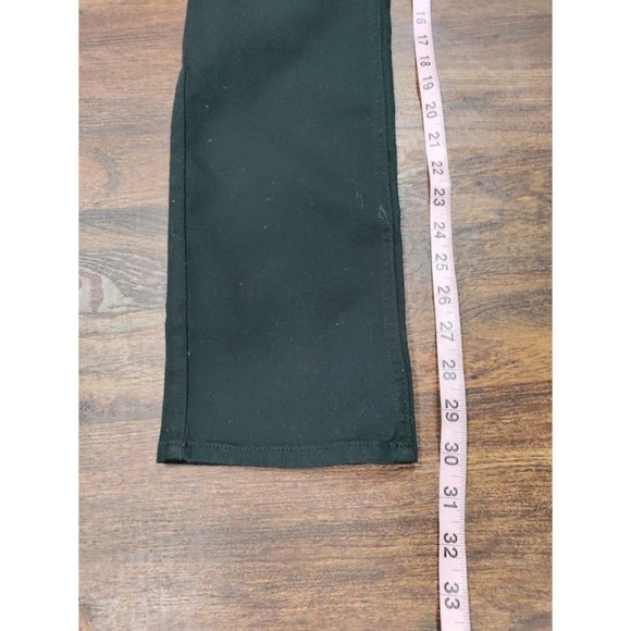 NWT H&M High Rise Flat Front Skinny Slim Fit Jeans Dark Denim Black Womens 29/32 - Picture 10 of 12